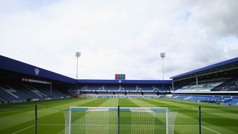 A general view prior to the Barclays Premier League match between Queens Park Rangers and Sunderland at Loftus Road