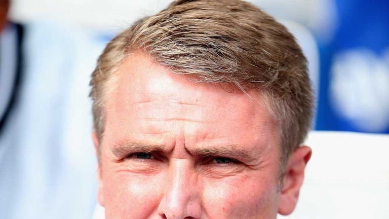 BIRMINGHAM, ENGLAND - AUGUST 16:  Lee Clark the manager of Birmingham City during the Sky Bet Championship match between Birmingham City and Brighton & Hov