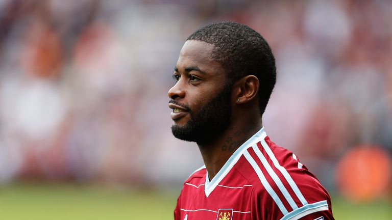 Alex Song of West Ham United 
