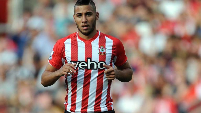 SOUTHAMPTON, ENGLAND - AUGUST 09: Saphir Taider of Southampton during the pre season friendly match between Southampton and Bayer Leverkusen at St Mary's S