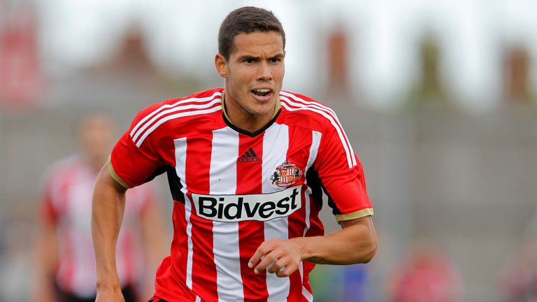 BISHOP AUCKLAND, ENGLAND - AUGUST 09: Jack Rodwell of Sunderland in action during the pre-season friendly between Sunderland and Udinese at Heritage Park o