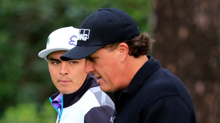 Rickie Fowler and Phil Mickelson will be spurring each other on