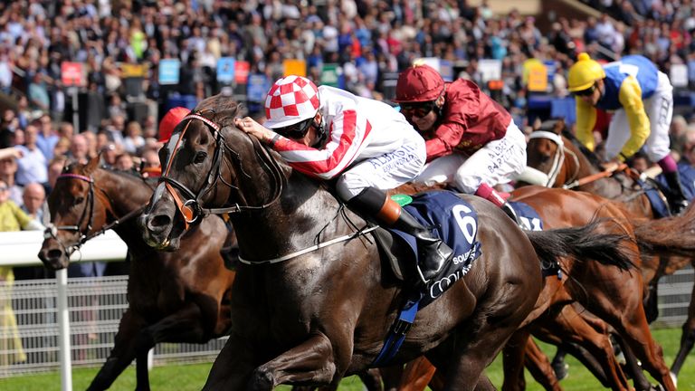 Sole Power bursts through to win the Coolmore Nunthorpe
