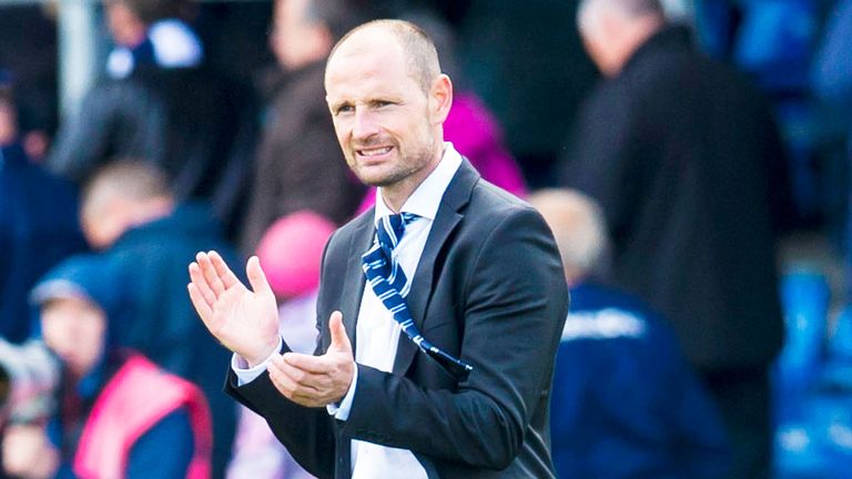Allan Johnston: Kilmarnock boss praised his team after the win over Ross County
