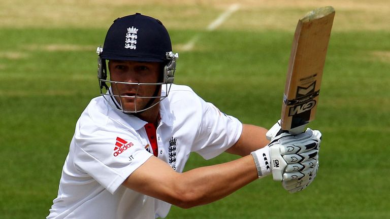 Jonathan Trott notches up the runs