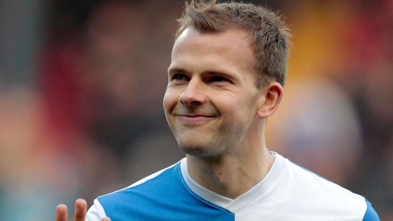 Jordan Rhodes of Blackburn Rovers 