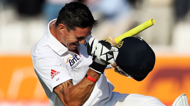 Kevin Pietersen, packing a punch