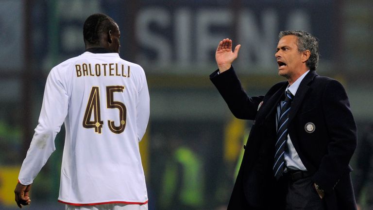 Mourinho's fractious relationship with Balotelli just about endured the season, with the striker plundering 8 goals in his 15 2008/09 Serie A starts.