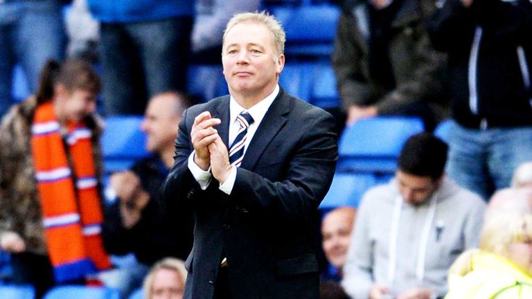 Ally McCoist: Rangers manager was happy with the display against Clyde