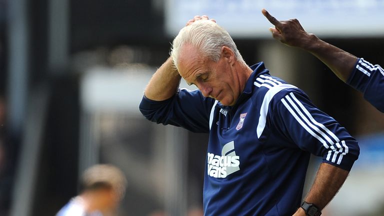 Ipswich manager Mick McCarthy 