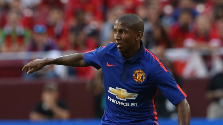 LANDOVER, MD - JULY 29:  Ashley Young and Danny Welbeck of Manchester United in action during the pre-season friendly between Manchester United and Inter M