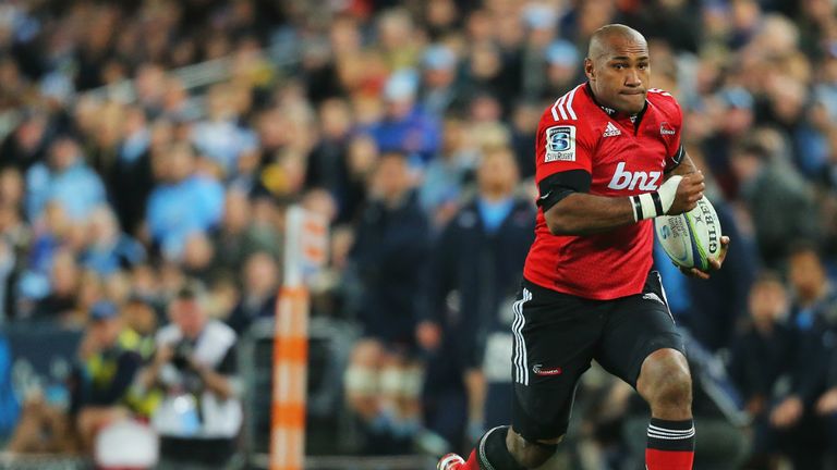Nemani Nadolo raced home shortly after the break to draw the Crusaders level