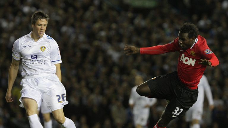 <<enter caption here>> at Elland Road on September 20, 2011 in Leeds, England.