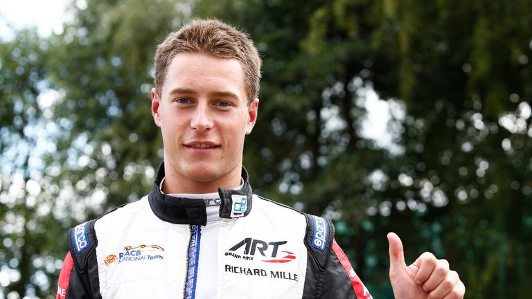 Stoffel Vandoorne: On pole in Belgium (GP2 Series Media)
