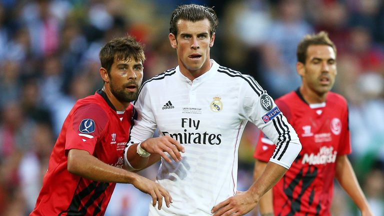 Gareth Bale in action for Real Madrid against Sevilla