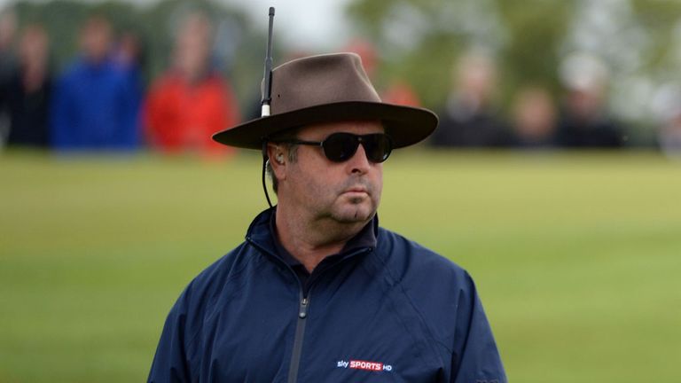 Sky Sports golf pundit Wayne Riley