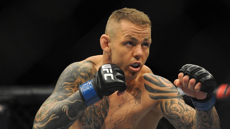 Ross Pearson during a UFC fight