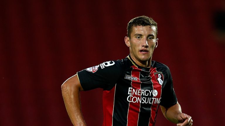 Baily Cargill of Bournemouth in action during the Pre Season Friendly between Bournemouth and Swansea 