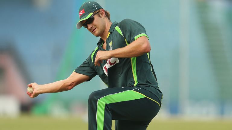 Shane Watson is out of Australia's trip to Zimbabwe after spraining an ankle in training