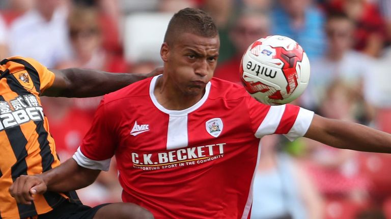 Barnsley's Reece Brown during the pre-season friendly at Oakwell, Barnsley.