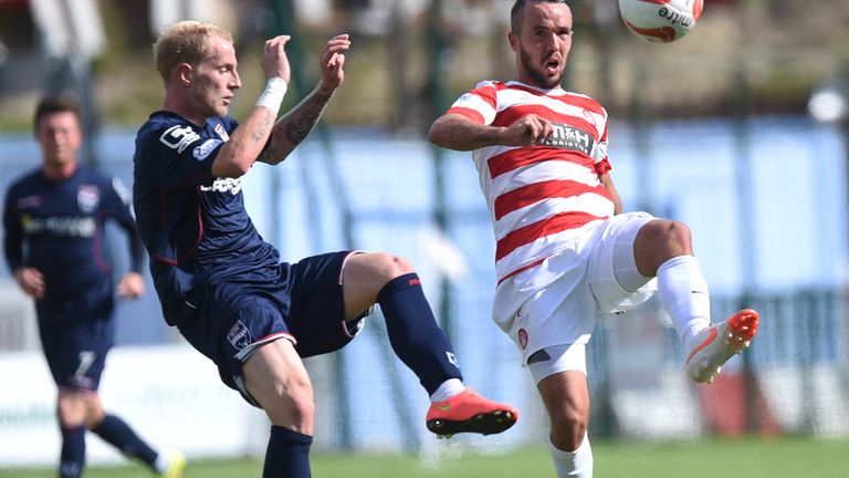 Dougie Imrie (right): His side top the table after nine games.