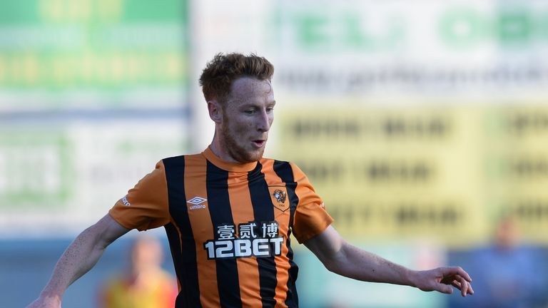 Stephen Quinn of Hull City during the pre-season friendly match against York City at Bootham Cresent