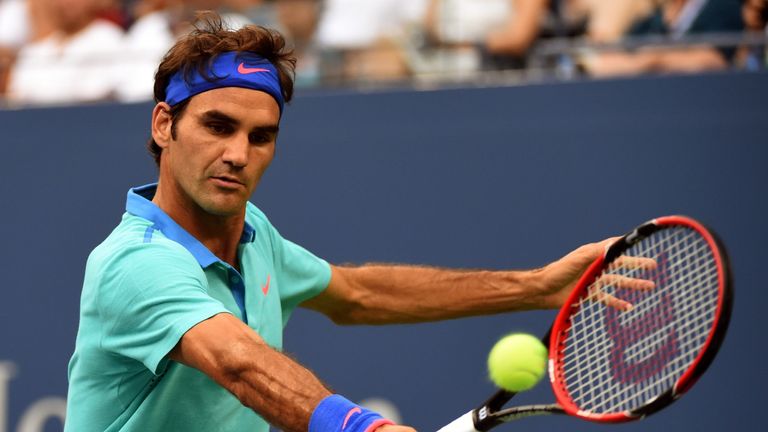 Roger Federer. US Open 2014.