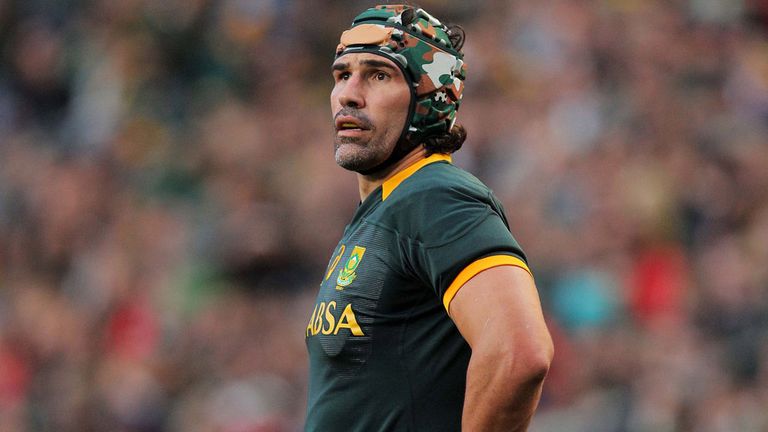 Injured Victor Matfield will miss South Africa's opening fixture of this year's Rugby Championship