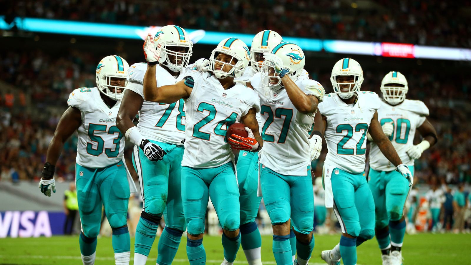 NFL: Ryan Tannehill and Miami Dolphins thrash Oakland Raiders at Wembley  Stadium, NFL News