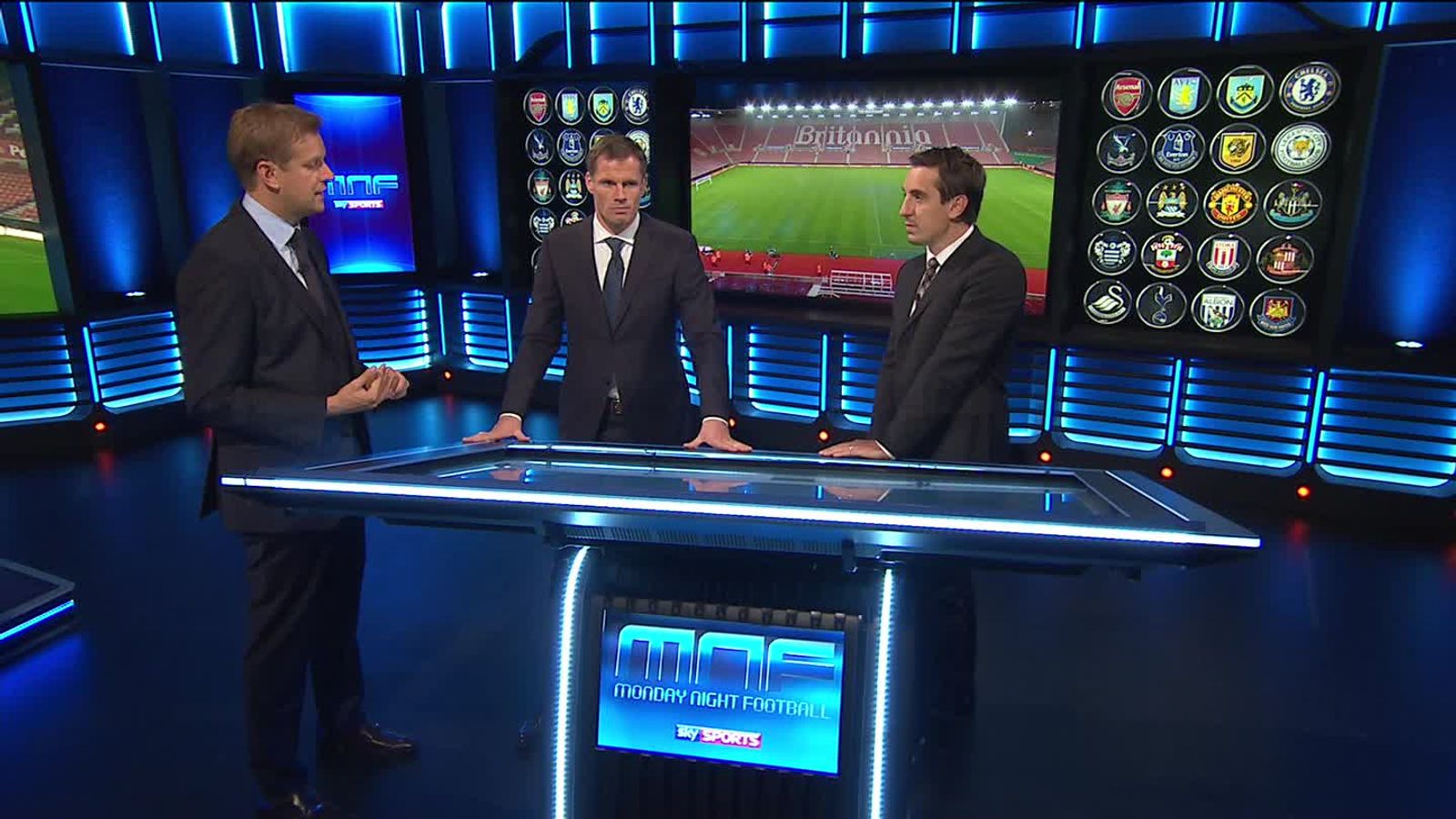 REVEALED: Sky Sports' brand new Monday Night Football studio