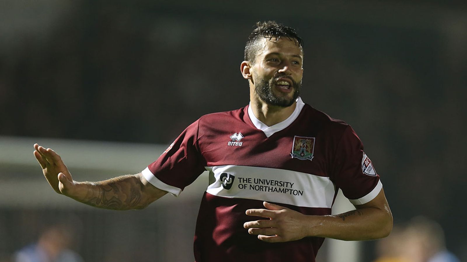 Richards rescues Northampton Football News Sky Sports
