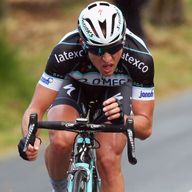 Gianluca Brambilla exchanged punches with Ivan Rovny during stage 16 of the Vuelta a Espana