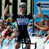 Julien Vermote claimed victory out of the breakaway