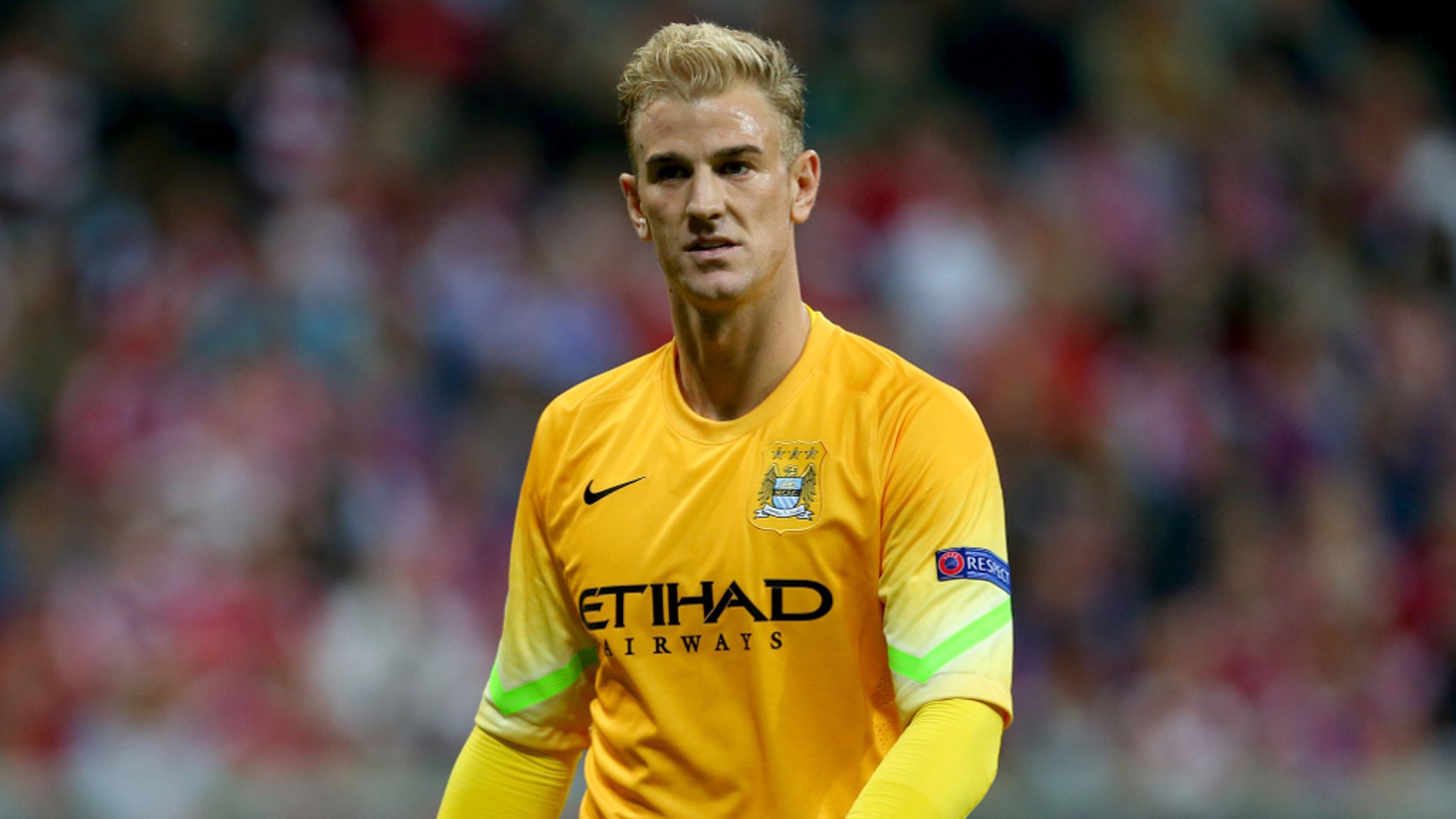 Premier League Manchester City goalkeeper Joe Hart uncertain over his