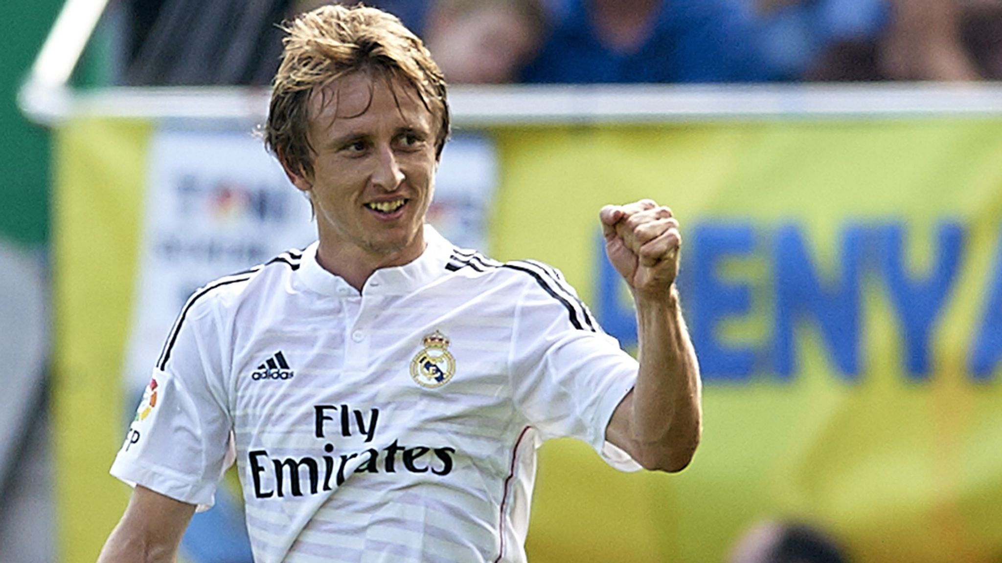 Luka Modric of Real Madrid during the La Liga match between Girona FC and Real  Madrid