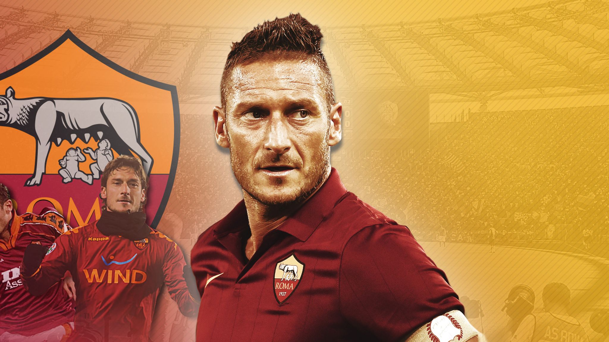 Francesco Totti AS Roma jersey