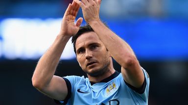 Frank Lampard: Netted City's equaliser against his old club Chelsea