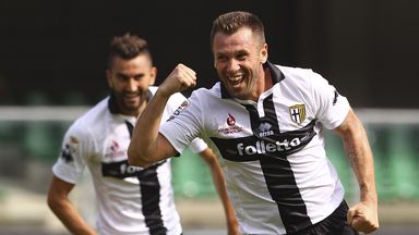 Image of Antonio Cassano: Left Parma