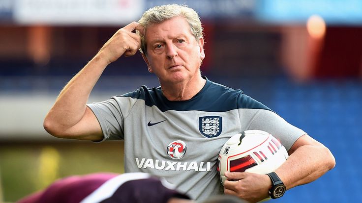 Roy Hodgson England training