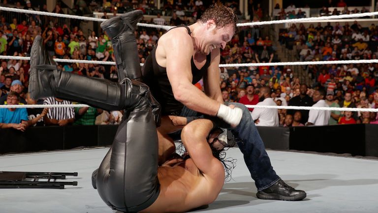 Ambrose scrapped with Rollins in Memphis