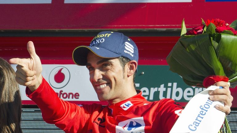 Alberto Contador, Vuelta a Espana 2014, stage ten