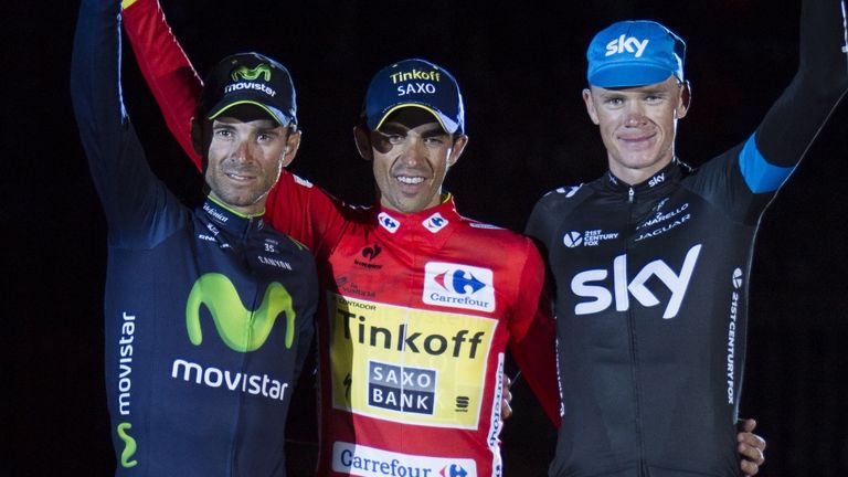 Alejandro Valverde, Alberto Contador, Chris Froome, Vuelta a Espana 2014, stage 21