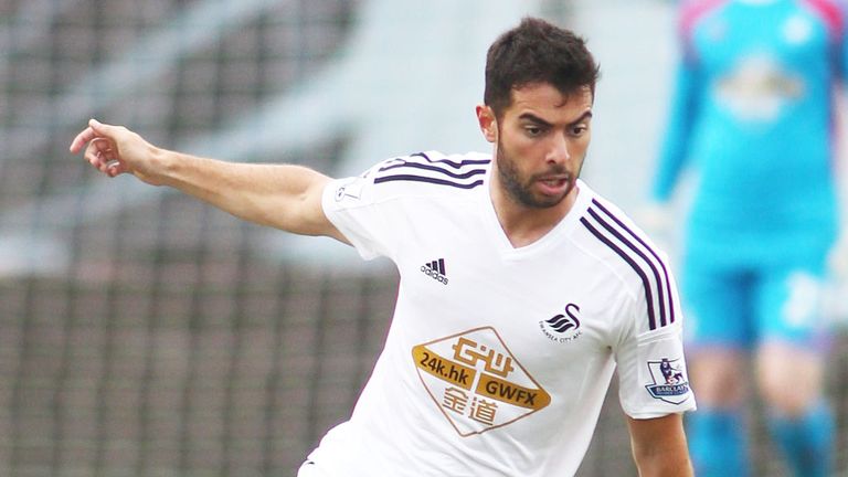 Jordi Amat: Swansea defender has a knee ligament injury