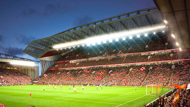 Anfield new stand