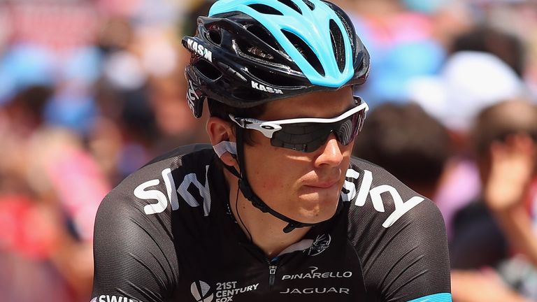 Ben Swift, Giro d'Italia 2014, stage 14
