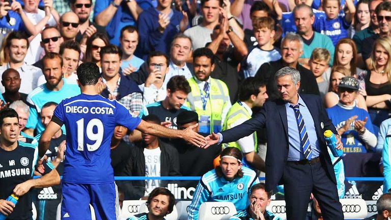 diego costa jose mourinho