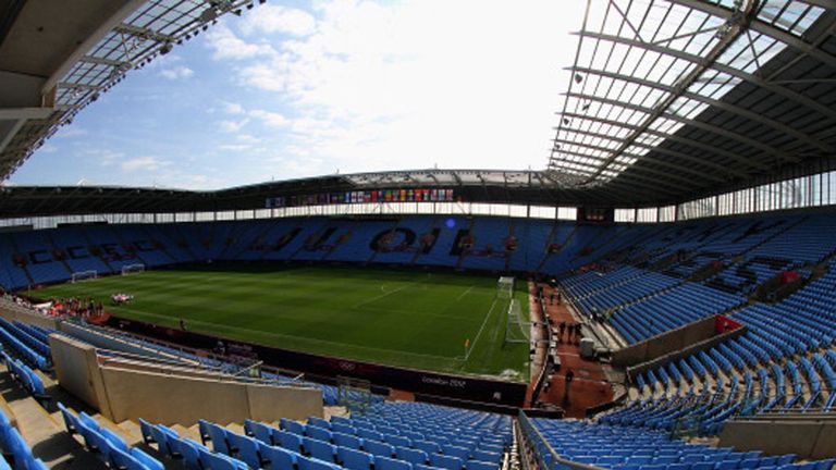 The Ricoh Arena: 