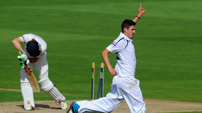Hampshire bowler Chris Wood