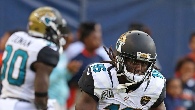 Denard Robinson of the Jacksonville Jaguars