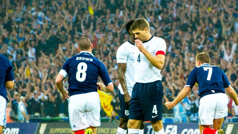 England beat Scotland 3-2 in 2013 at Wembley in their last encounter